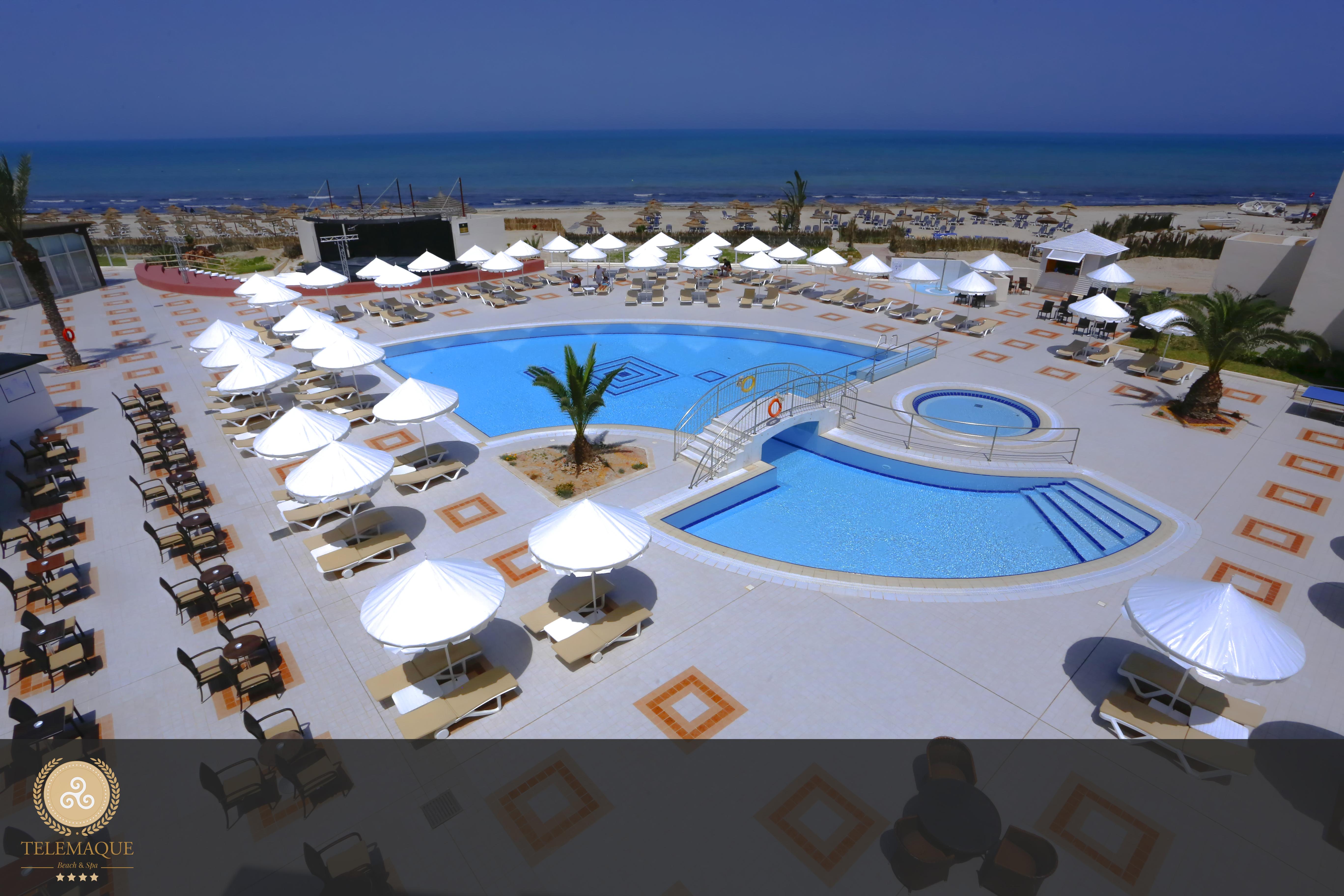 Telemaque Beach & Spa Mezraia ภายนอก รูปภาพ